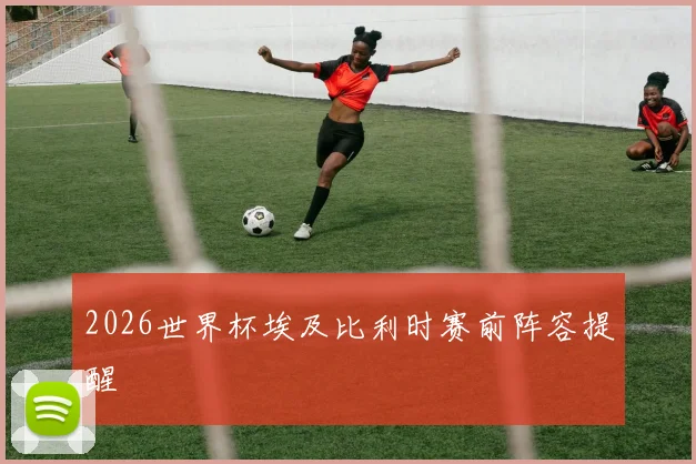 2026世界杯埃及比利时赛前阵容提醒